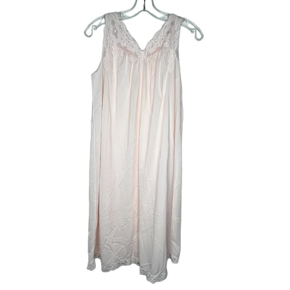 Vintage Shadow Line Nylon Nightgown